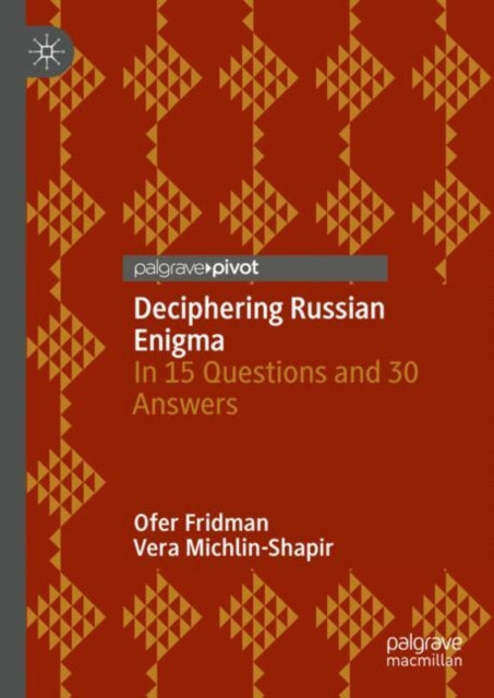 Book cover of: Deciphering Russian Enigma. By: Ofer Fridman