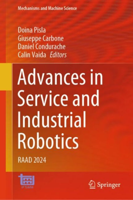 Book cover of: Advances in Service and Industrial Robotics. By: Giuseppe Carbone