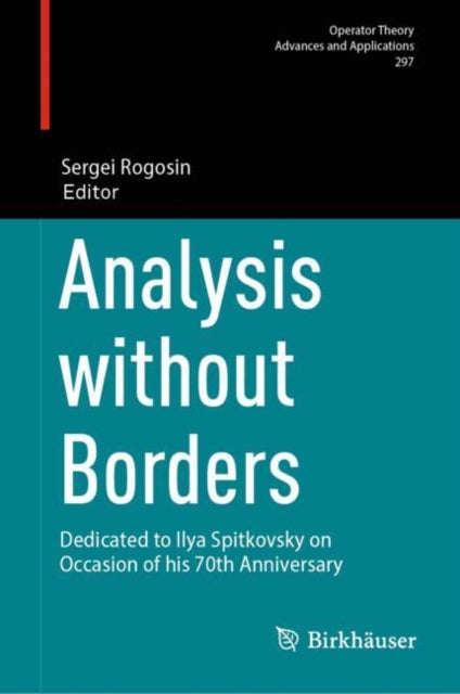 Book cover of: Analysis without Borders. By: Sergei Rogosin