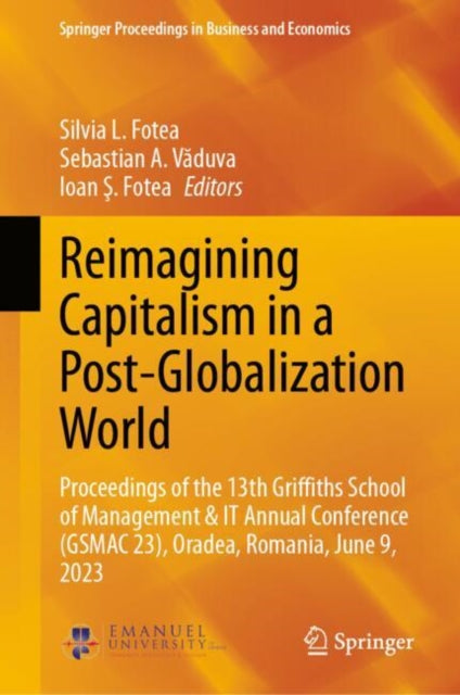 Book cover of: Reimagining Capitalism in a Post-Globalization World. By: Silvia L. Fotea
