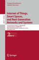 Book cover of: Internet of Things, Smart Spaces, and Next Generation Networks and Systems. By: Yevgeni Koucheryavy