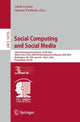 Book cover of: Social Computing and Social Media. By: Adela Coman