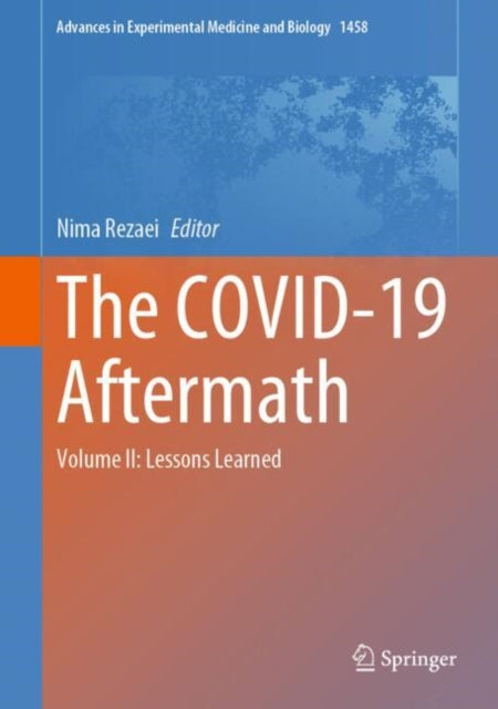 Book cover of: COVID-19 Aftermath. By: Nima Rezaei