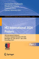 Book cover of: HCI International 2024 Posters. By: Constantine Stephanidis