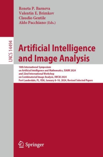 Book cover of: Artificial Intelligence and Image Analysis. By: Reneta P. Barneva