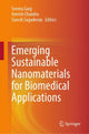 Book cover of: Emerging Sustainable Nanomaterials for Biomedical Applications. By: Seema Garg