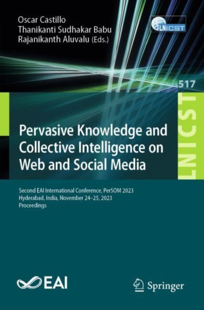 Book cover of: Pervasive Knowledge and Collective Intelligence on Web and Social Media. By: Oscar Castillo