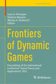 Book cover of: Frontiers of Dynamic Games. By: Leon A. Petrosyan