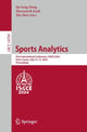 Book cover of: Sports Analytics. By: Jin Song Dong