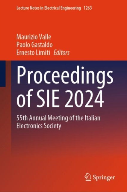 Book cover of: Proceedings of SIE 2024. By: Maurizio Valle