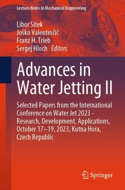 Book cover of: Advances in Water Jetting II. By: Libor Sitek