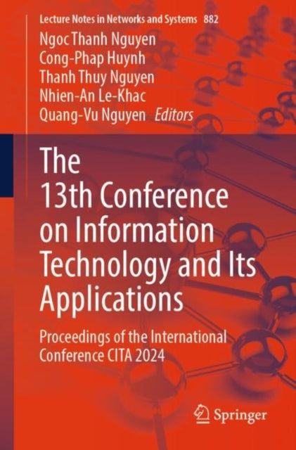 Book cover of: 13th Conference on Information Technology and Its Applications. By: Ngoc Thanh Nguyen
