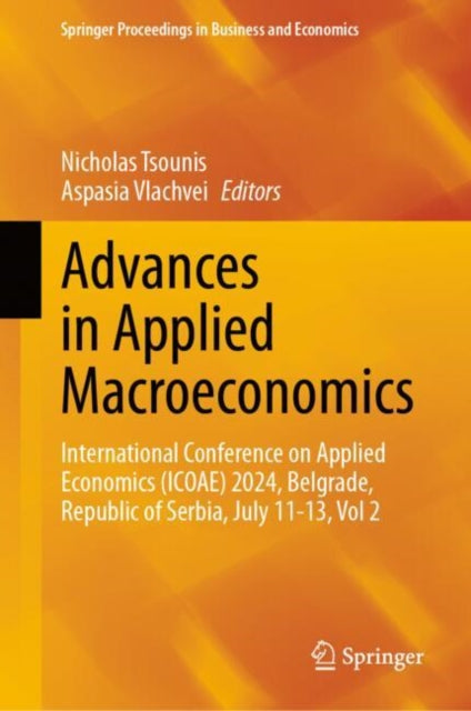 Book cover of: Advances in Applied Macroeconomics. By: Nicholas Tsounis