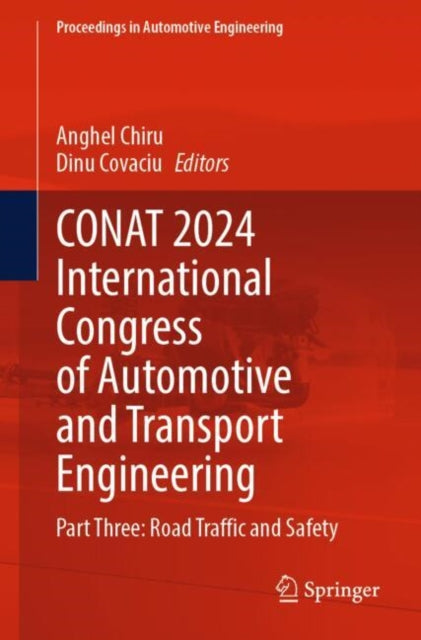 Book cover of: CONAT 2024 International Congress of Automotive and Transport Engineering
