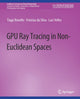 Book cover of: GPU Ray Tracing in Non-Euclidean Spaces. By: Novello Tiago