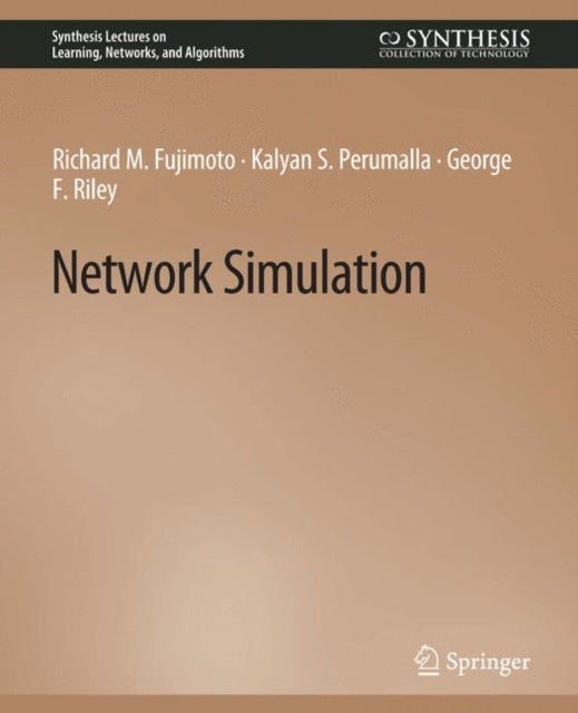 Book cover of: Network Simulation. By: Richard Fujimoto