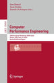 Book cover of: Computer Performance Engineering. By: Josu Doncel