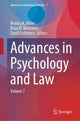 Book cover of: Advances in Psychology and Law. By: Monica K. Miller
