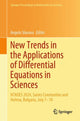 Book cover of: New Trends in the Applications of Differential Equations in Sciences. By: Angela Slavova