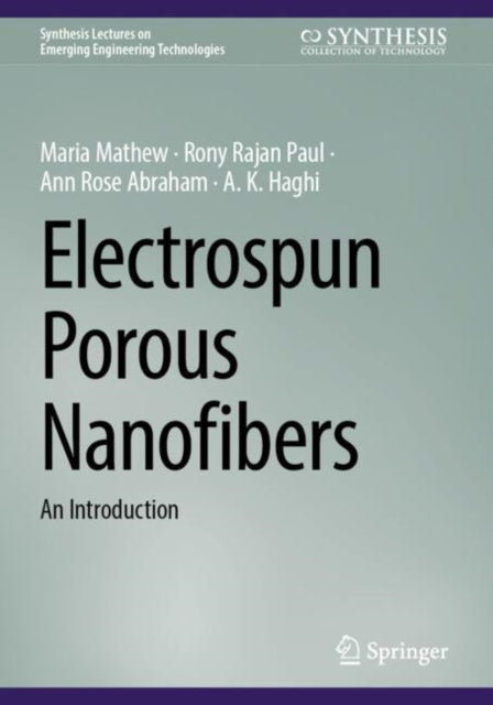 Book cover of: Electrospun Porous Nanofibers