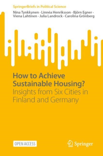 Book cover of: How to Achieve Sustainable Housing?
