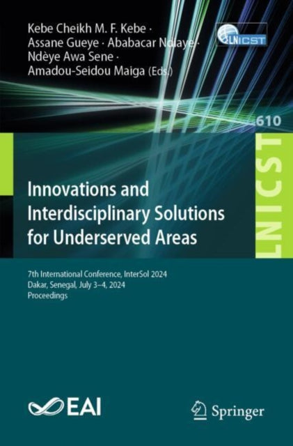 Book cover of: Innovations and Interdisciplinary Solutions for Underserved Areas
