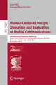 Book cover of: Human-Centered Design, Operation and Evaluation of Mobile Communications