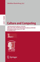 Book cover of: Culture and Computing