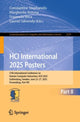 Book cover of: HCI International 2025 Posters