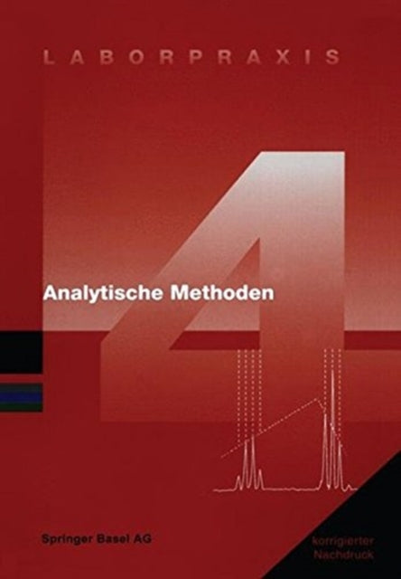 Book cover of: Laborpraxis Bd. 4: Analytische Methoden. By: Birkhäuser Basel