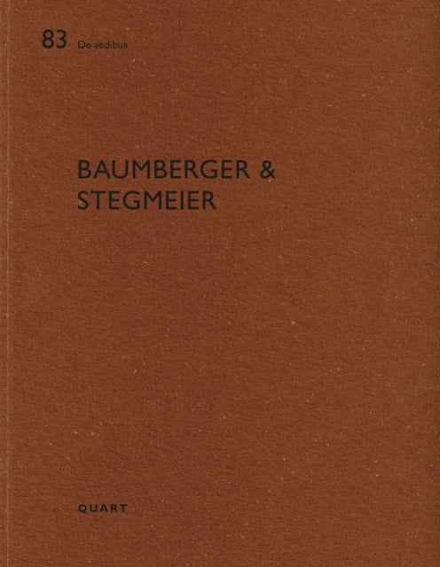 Book cover of: Baumberger & Stegmeier. By: Peter Baumberger