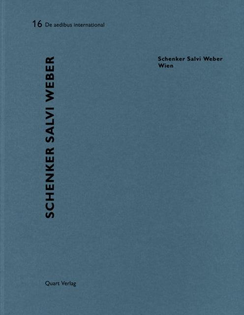 Book cover of: Schenker Salvi Weber. By: Dietmar Steiner
