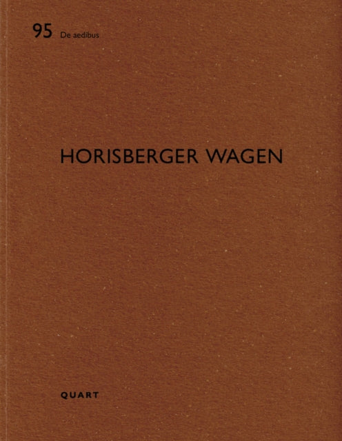 Book cover of: Horisberger Wagen. By: Heinz Wirz