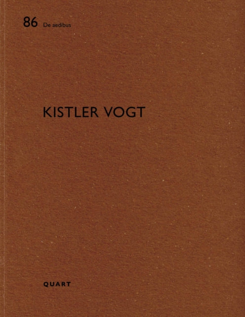 Book cover of: Kistler Vogt. By: Heinz Wirz