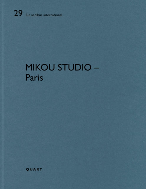 Book cover of: Mikou Studio – Paris. By: Heinz Wirz