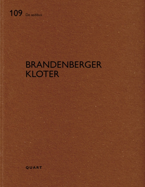 Book cover of: Brandenberger Kloter
