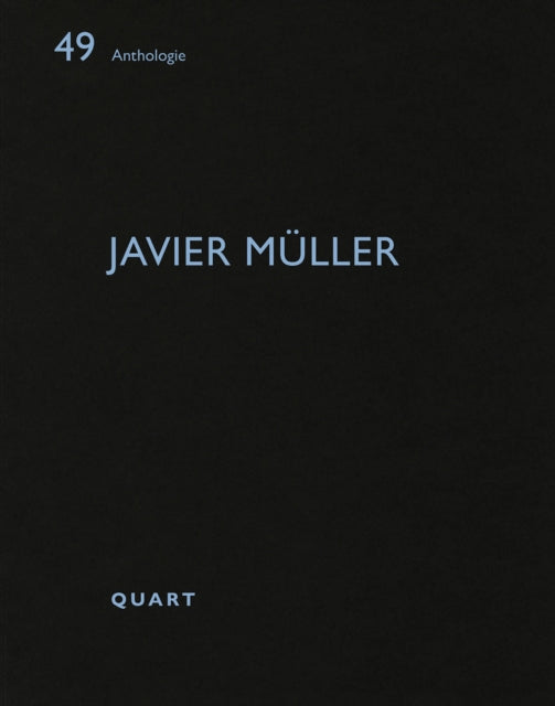 Book cover of: Javier Muller. By: Heinz Wirz