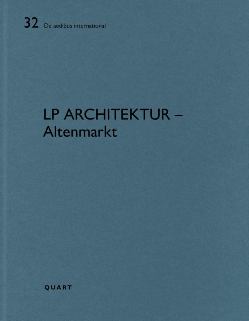 Book cover of: LP architektur – Altenmarkt. By: Heinz Wirz