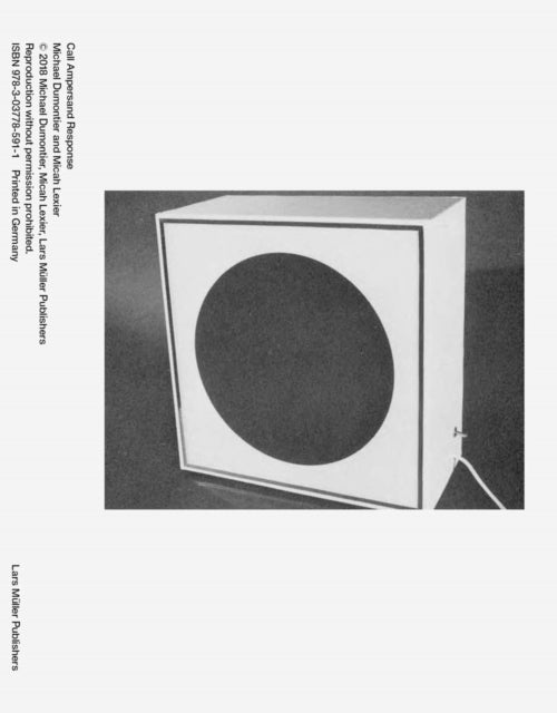 Book cover of: Call Ampersand Response. By: DUMONTIER / LEXIER