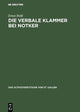 Book cover of: verbale Klammer bei Notker