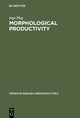 Book cover of: Morphological Productivity