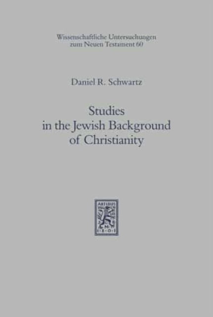 Book cover of: Studies in the Jewish Background of Christianity