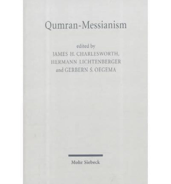Book cover of: Qumran-Messianism