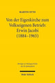 Book cover of: Von der Eigenkirche zum Volkseigenen Betrieb: Erwin Jacobi (1884-1965). By: Martin Otto