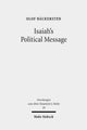 Book cover of: Isaiah's Political Message. By: Olof Bäckersten