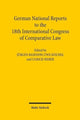 Book cover of: German National Reports to the 18th International Congress of Comparative Law. By: Jurgen Basedow
