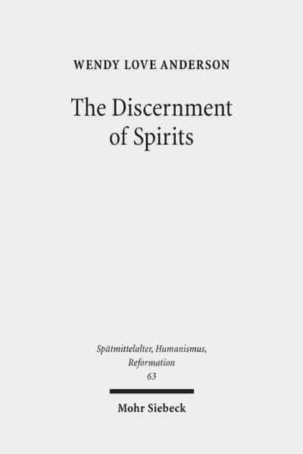 Book cover of: Discernment of Spirits. By: Wendy Love Anderson