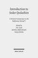 Book cover of: Introduction to Seder Qodashim. By: Ṭal Ilan