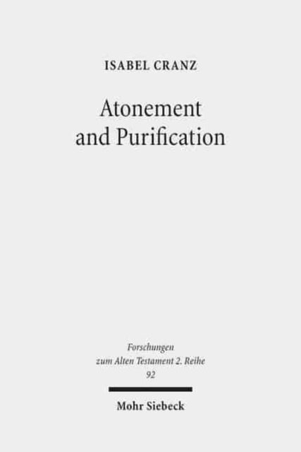 Book cover of: Atonement and Purification. By: Isabel Cranz