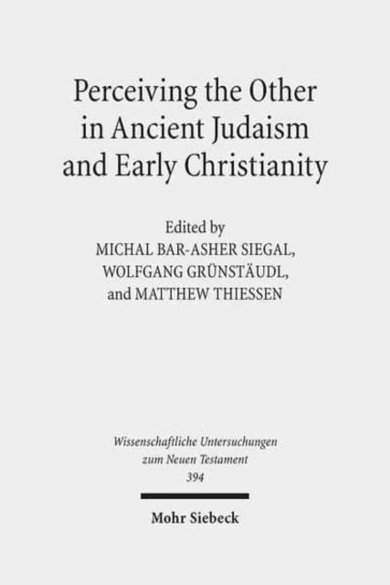 Book cover of: Perceiving the Other in Ancient Judaism and Early Christianity